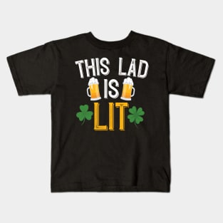 This Lad Is Lit Kids T-Shirt